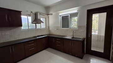 Kitchen in 3 BHK Apartment at Jayabheri Orange County, Gachibowli – for Rent