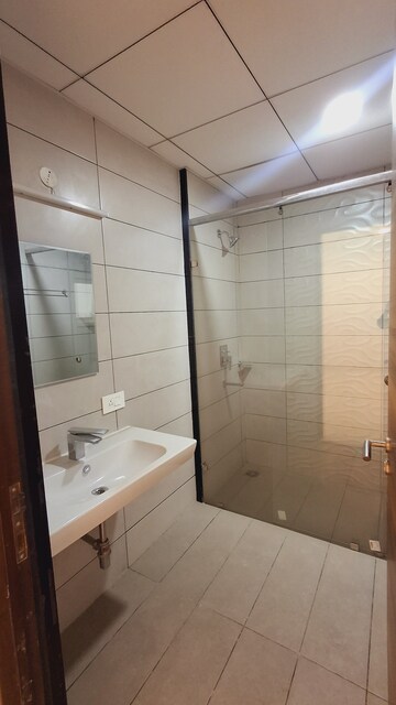 Bathroom in 3 BHK Apartment at Jayabheri The Summit, Narsingi – for Rent