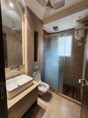 Bathroom in 5 BHK Builder Floor at Green Wood City, Sector 45 – for Sale