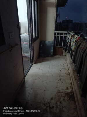 Balcony in 1.5 BHK Apartment at Techman Moti Residency Phase III, Raj Nagar Extension – for Sale