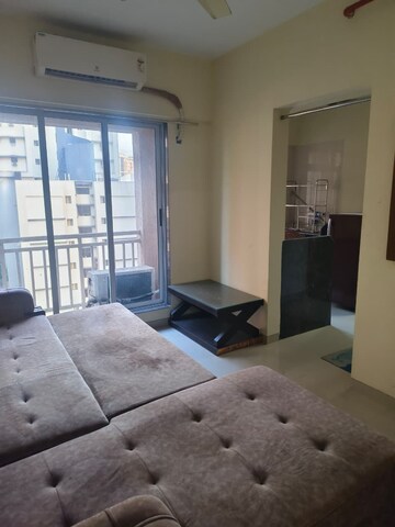 Living Room in 1 BHK Apartment at Puraniks City Reserva, Ghodbunder Road – for Rent