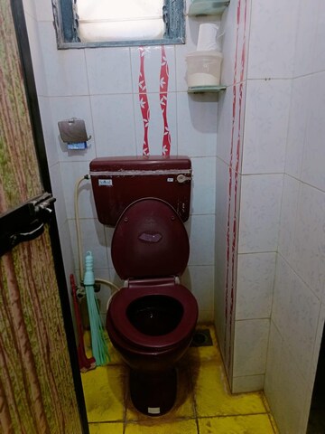 Bathroom in 1.5 BHK Apartment at Chincholi Apartment, Malad West – for Rent