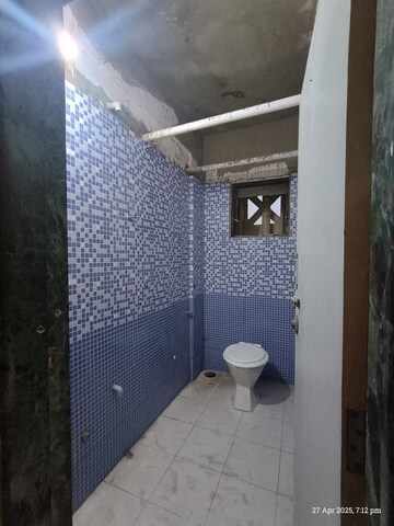 Bathroom in 2 BHK Apartment at Mittal Tower CHS, Kopar Khairane – for Rent
