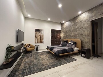Living Room in 4 BHK Apartment at Sri Fortune Sonthalia Sky Villas, Kokapet – for Rent