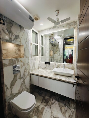 Kitchen in 3 BHK Apartment at Banaswadi – for Sale