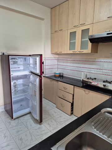 Kitchen in 3 BHK Apartment at Prestige Monte Carlo, Yelahanka – for Rent