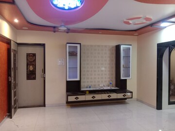 Living Room in 3 BHK Apartment at Mittal Tower CHS, Kopar Khairane – for Rent