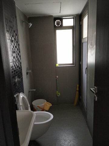 Bathroom in 1 BHK Apartment at Lodha Splendora, Ghodbunder Road – for Rent