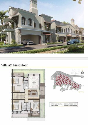 4 BHK Villa – Exterior View View at Aspen Greens At The Prestige City, Sarjapur Road - for Sale
