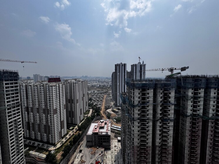 Exterior View, rajapushpa-provincia 3 Bedroom 2335 Sq.Ft. Apartment In Narsingi Hyderabad 8570754