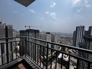 Balcony in 3 BHK Apartment at Rajapushpa Provincia, Narsingi – for Sale