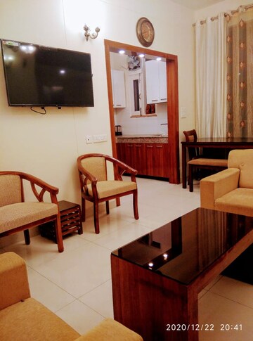 Living Room in 3 BHK Apartment at Sushma Grande Nxt, Lohgarh – for Rent
