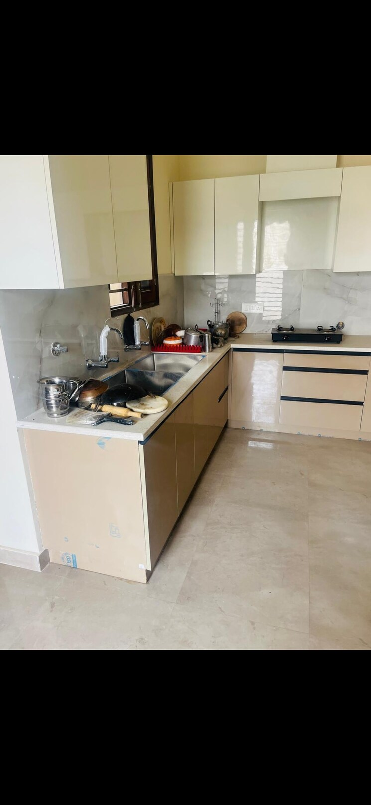 Kitchen, central-town 2 Bedroom 1130 Sq.Ft. Independent House In Vip Road Zirakpur 8570984