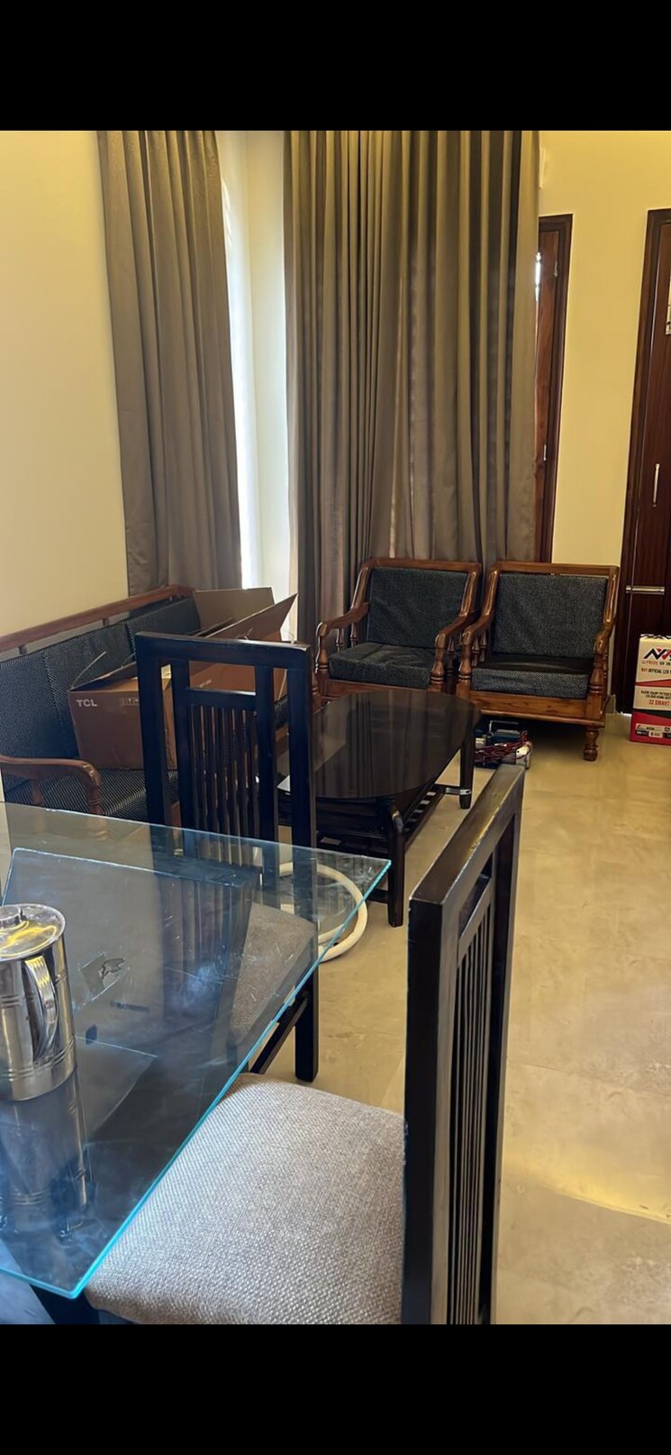 Living Room, central-town 2 Bedroom 1130 Sq.Ft. Independent House In Vip Road Zirakpur 8570984