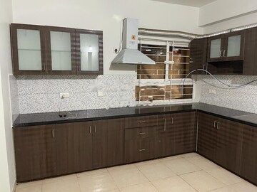 Kitchen in 3 BHK Apartment at Ramky Towers, Gachibowli – for Rent