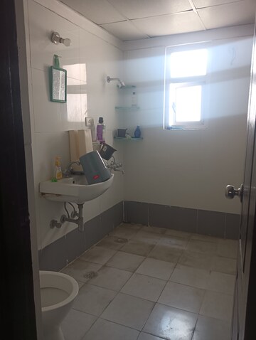 Bathroom in 3 BHK Apartment at Aditya Luxuria Estate, Dasna – for Rent