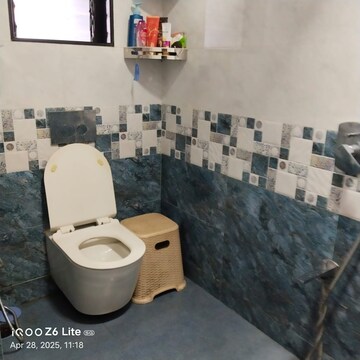 Bathroom in 2 BHK Apartment at Crystal Palace Powai, Powai – for Rent