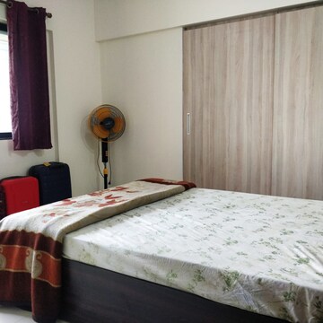 Bedroom in 1 BHK Apartment at Akashganga Complex Kavesar, Kavesar – for Rent