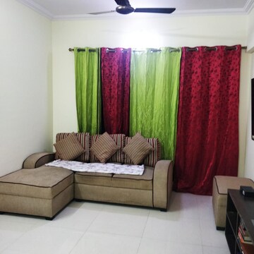 Living Room in 1 BHK Apartment at Akashganga Complex Kavesar, Kavesar – for Rent