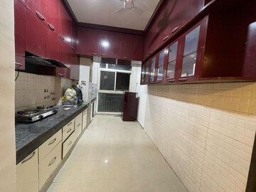 Kitchen in 3.5 BHK Apartment at Elite Golf Green, Sector 79 – for Rent
