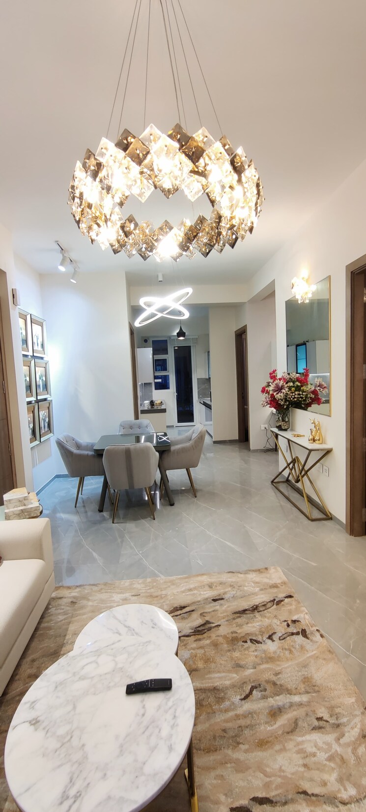 Living Room, m3m-antalya-hills 3.5 Bedroom 1498 Sq.Ft. Apartment In Sector 79 Gurgaon 8571159