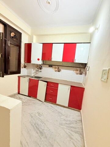 Kitchen in 2 BHK Builder Floor at Saket – for Rent