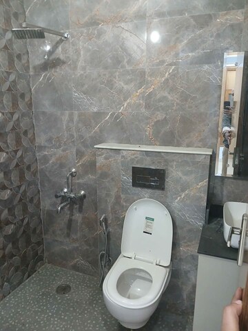 Bathroom in 3 BHK Builder Floor at Sector 9 – for Rent