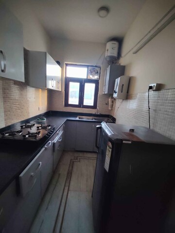 Kitchen in 2 BHK Builder Floor at Sector 9 – for Rent