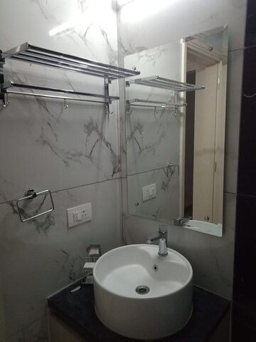 Bathroom in 2.5 BHK Builder Floor at Central Park Cerise Suites, Sohna Sector 33 – for Rent