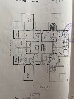 Floor Plan in 3 BHK Apartment at Clover Highlands, Nibm – for Sale