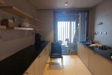 Kitchen in 4 BHK Apartment at Rustomjee Crown, Prabhadevi – for Sale