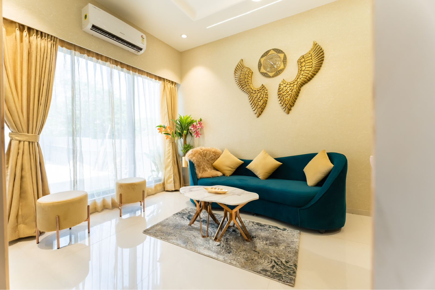 1 BHK + Pooja Room 445 Sq.Ft. Apartment in Shree Sai Ayaana