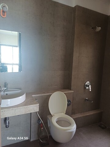 Bathroom in 1 BHK Apartment at Sheth Vasant Oasis, Andheri East – for Rent