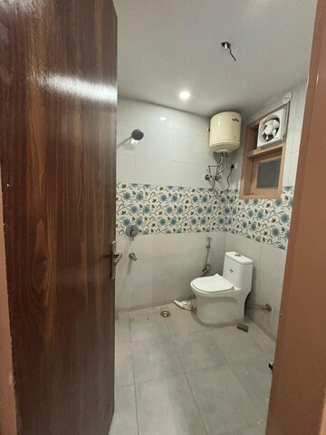 Bathroom in 2 BHK Apartment at Palm Residency Chhatarpur, Chattarpur – for Rent