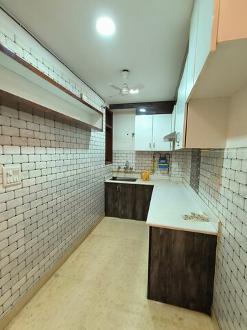 Kitchen in 2 BHK Builder Floor at Saket – for Rent