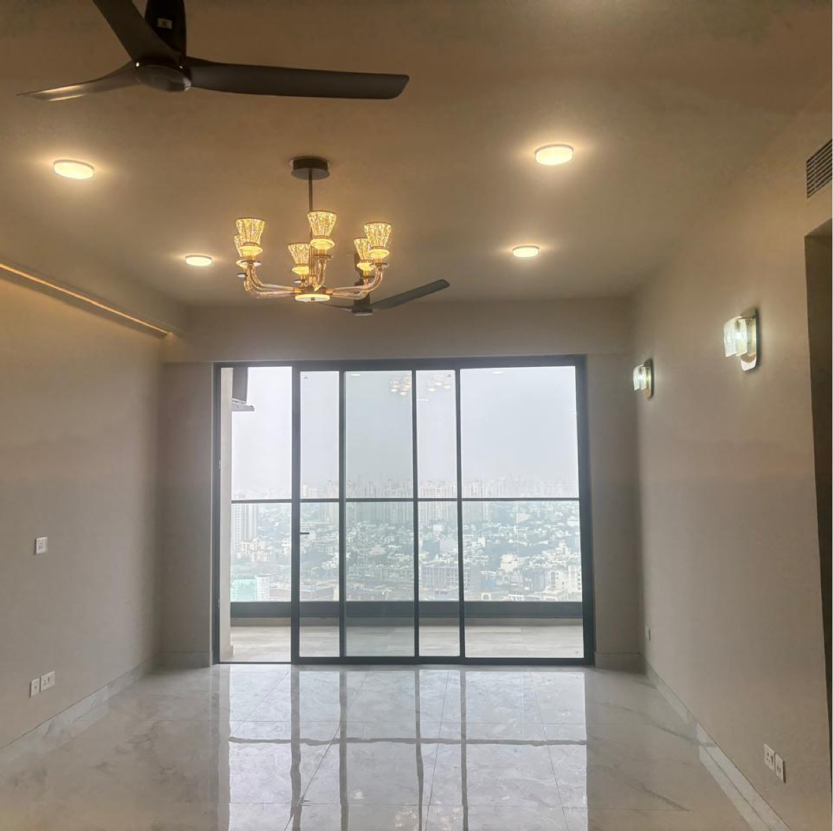 4 BHK + Servant Room Apartment For Rent in Emaar Palm Terraces Select