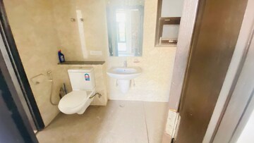 Bathroom in 3 BHK Builder Floor at Omaxe New Chandigarh, North Mullanpur – for Rent
