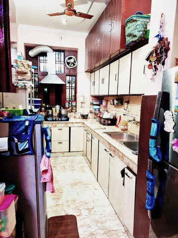 Kitchen in 3 BHK Builder Floor at Sector 21d – for Sale