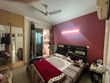 Bedroom in 3 BHK Builder Floor at Ansal API Esencia, Sector 67 – for Rent