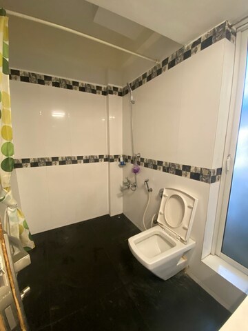 Bathroom in 3 BHK Apartment at Hiranandani Garden Brentwood, Powai – for Rent