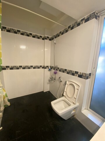 Bathroom in 3 BHK Apartment at Hiranandani Garden Brentwood, Powai – for Rent