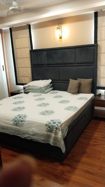 Bedroom in 4 BHK Builder Floor at Ansal API Esencia, Sector 67 – for Rent
