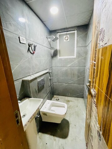 Bathroom in 3 BHK Builder Floor at Chattarpur – for Sale
