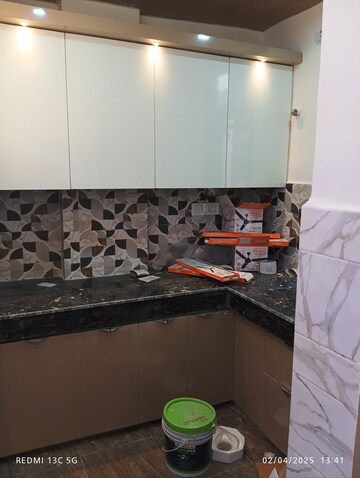 Kitchen in 3 BHK Builder Floor at Rajendra Nagar – for Rent