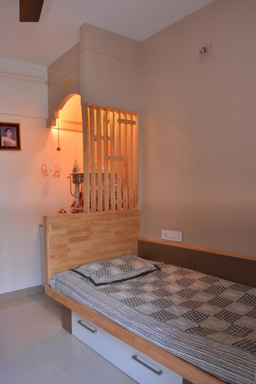 Bedroom in 2 BHK Apartment at Bramhacorp F Residences, Kalyani Nagar – for Rent
