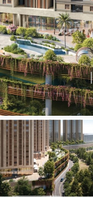 Balcony in 3 BHK Apartment at Srias Iwa, Nanakramguda – for Sale