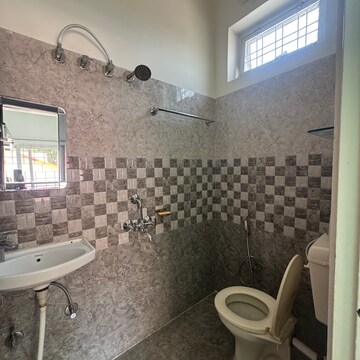 Bathroom in 1 RK Villa at Sahastradhara Road – for Rent