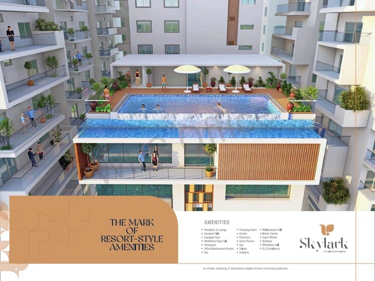 Exterior View, kollur-gated-community 2 Bedroom 1250 Sq.Ft. Apartment In Kollur Hyderabad 8574629