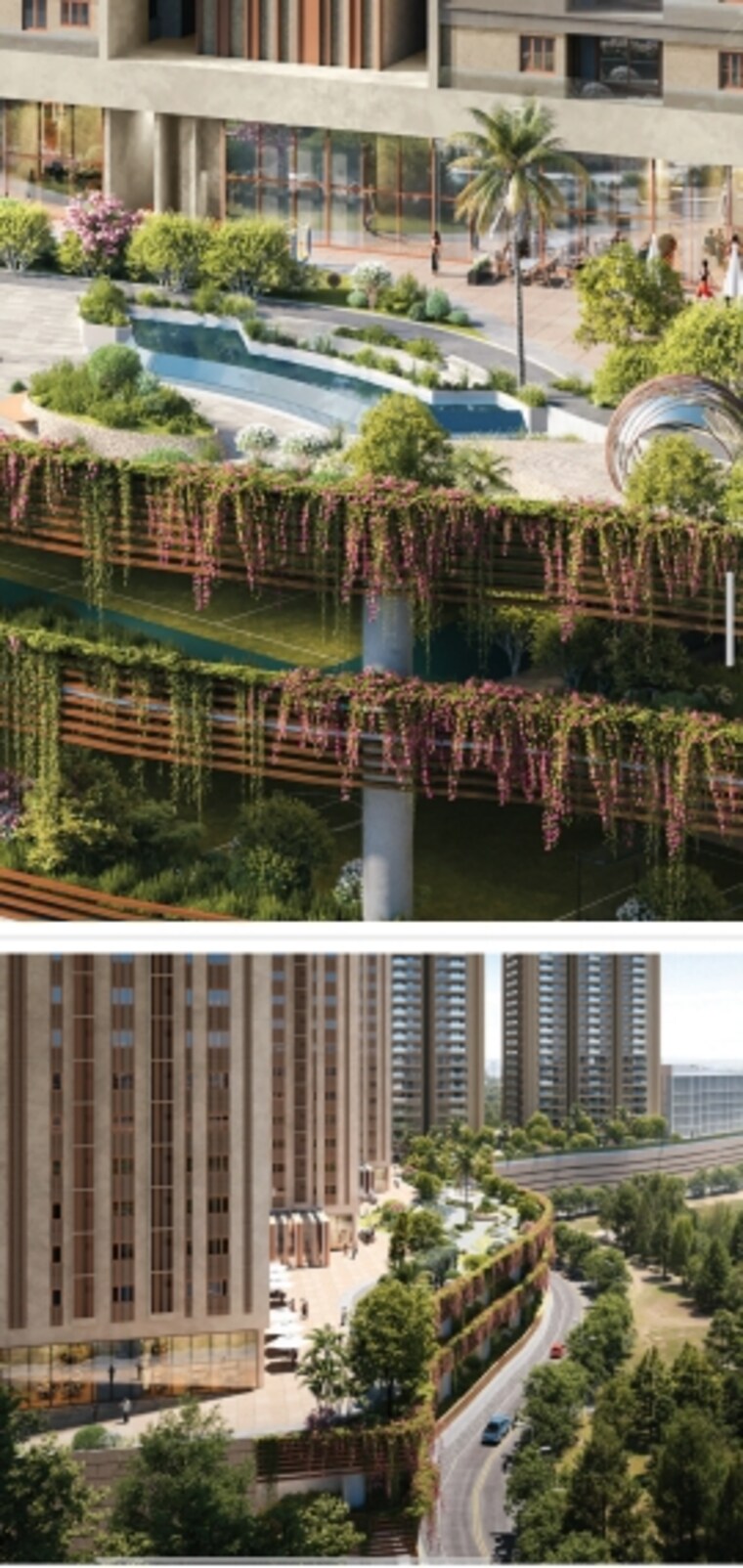 Balcony, srias-iwa 3 Bedroom 2290 Sq.Ft. Apartment In Nanakramguda Hyderabad 8575385