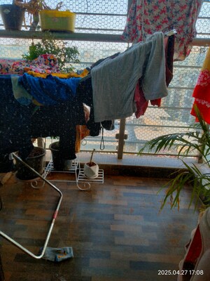 Living Room in 2 BHK Apartment at Swaraj Sairaj, Rabale Sector 8 – for Sale